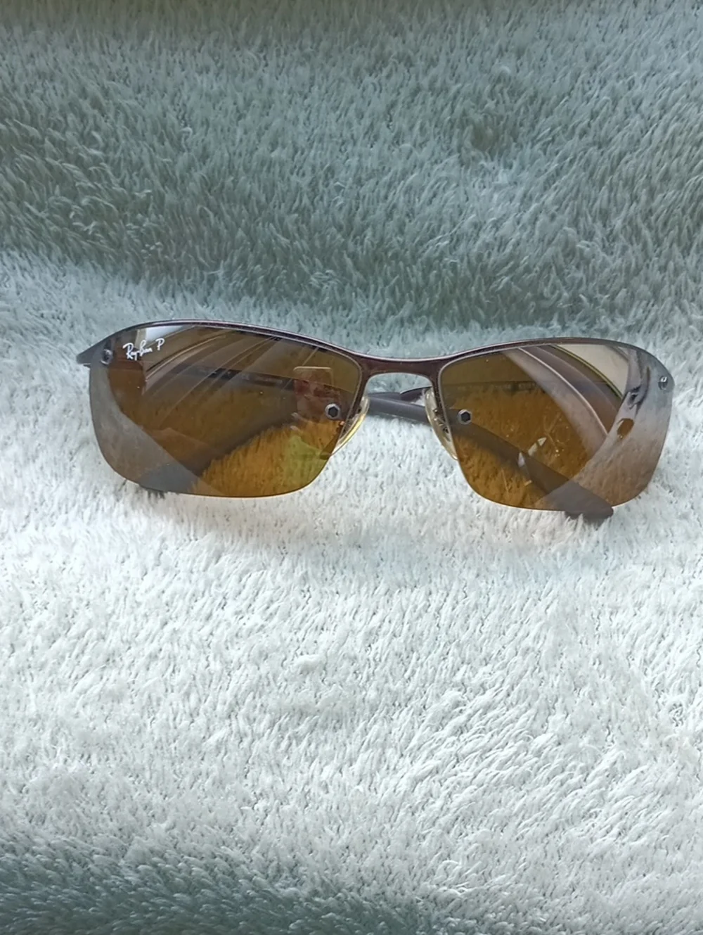 Ray-Ban Women's Brown Lens Silver Frame Sunglasses